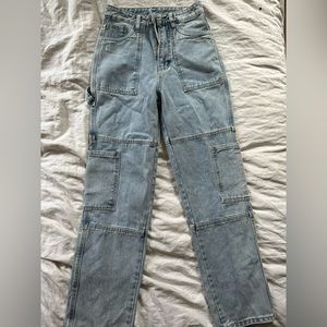 Jean Cargo Pants